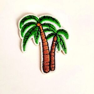 Little Palm Trees patch sew or iron-on